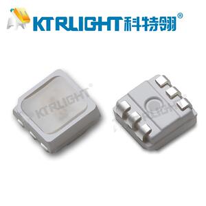 LED2020幻彩六脚灯珠 2020单线归零码断点续传 2020RGB内置IC集成