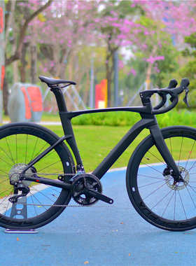 杨哥单车DIY组装气动破风全碳电变公路车105/UT大套7170/8170碳轮