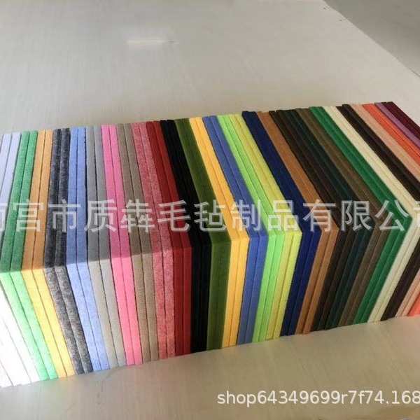 彩色毛毡板软木板照片墙装饰背景墙展示板留言板自粘墙贴