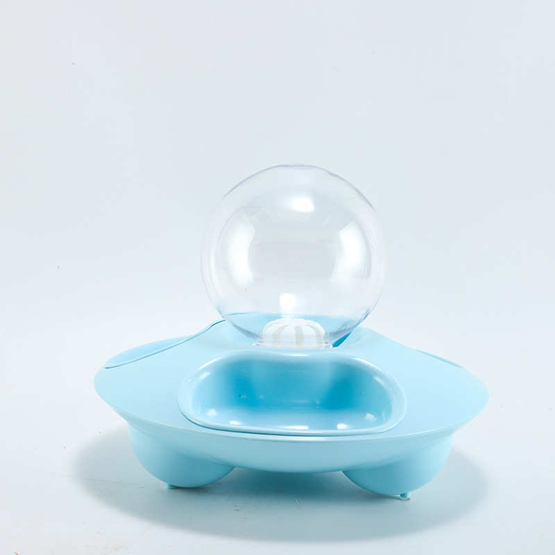 饮水一体机多喂食喂定量饮水机宠物喂食喝水自动食槽批发食器猫咪