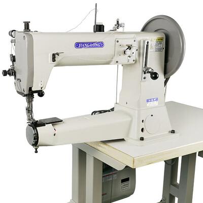 江龙441超厚料粗线工业缝纫机拉杆箱沙发马鞍皮脚垫重型多功能