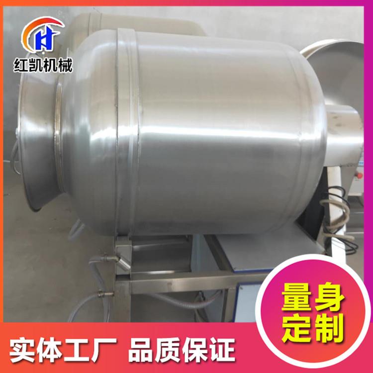 鲜肉滚揉腌制机设备全自动真空滚揉机设备嫩牛肉滚揉机设备