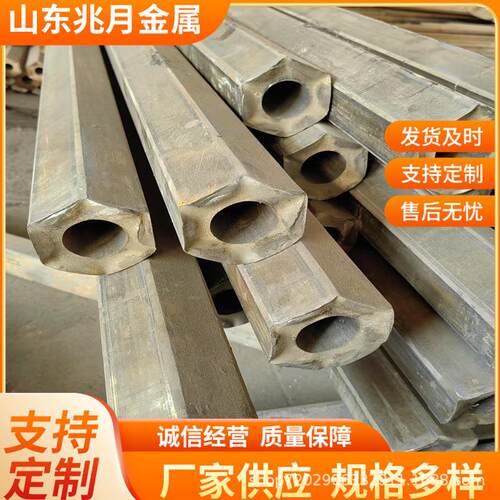 六角管冷拔异型管现货外六角内圆钢管空心六角钢管四方管零售