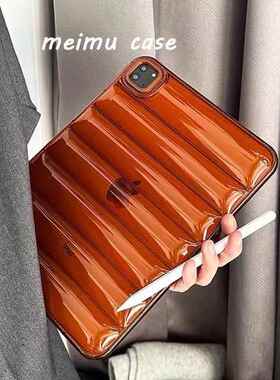 适用ipa服d10 1OBS0.寸保护套气垫羽绒pr9o硅11透明全包Air5胶防