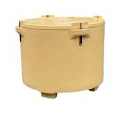 2025新款 车载保温户外630L大容量冷冻箱冷藏箱 圆形野营保温箱