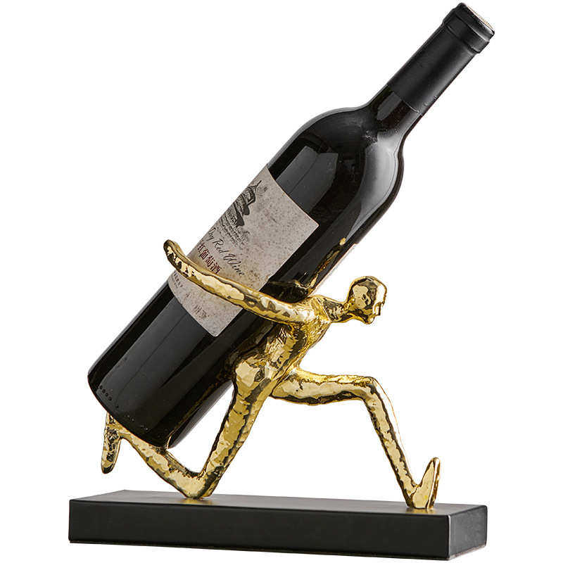 现代简约艺术人物造型合金工艺品红酒架家居客厅电视柜酒柜装饰品,特色手工艺,其他特色工艺品,淘宝优惠券,粉丝福利购,淘宝优惠卷