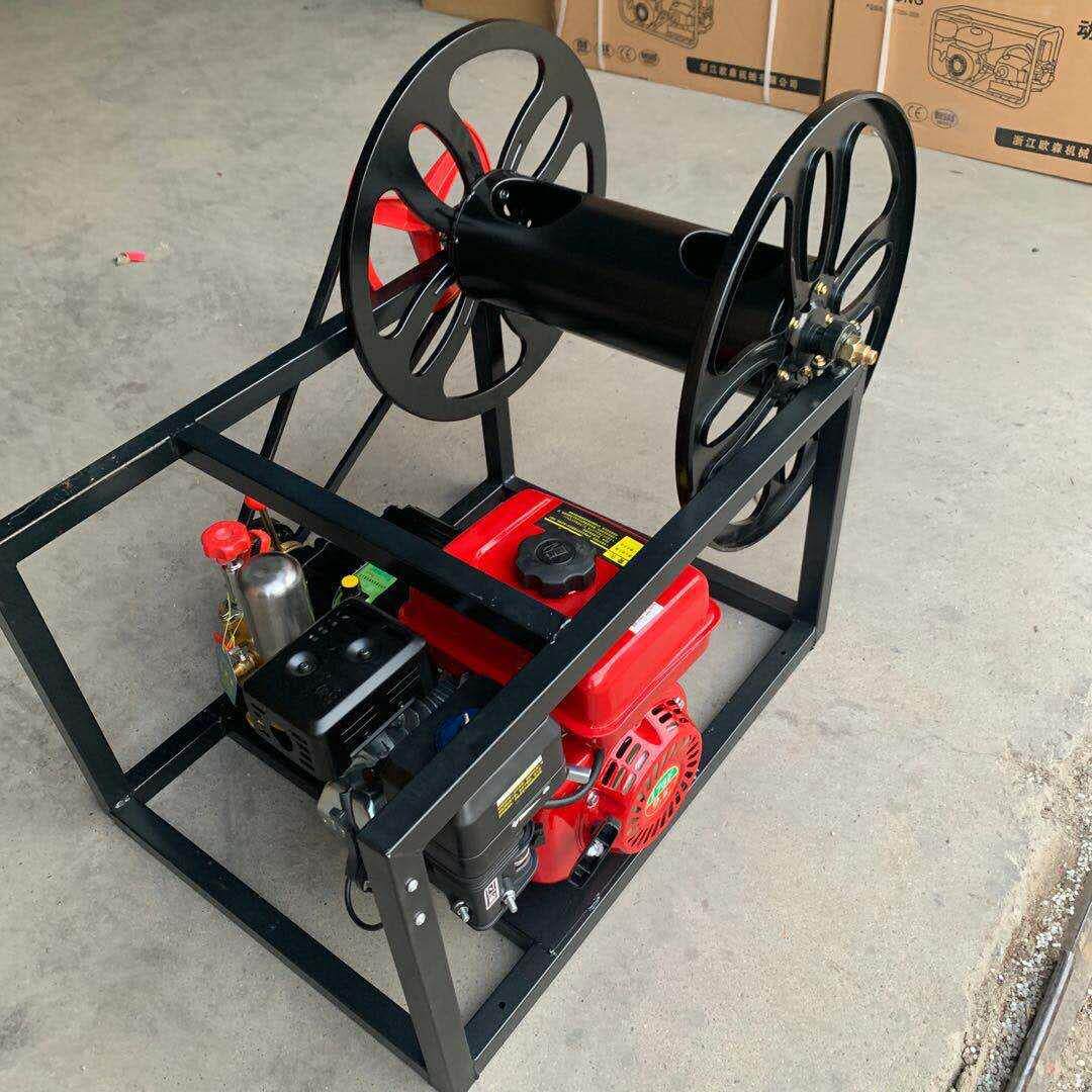 农场山庄施肥打药机 汽油手推式300升喷雾机 鱼塘打药设备