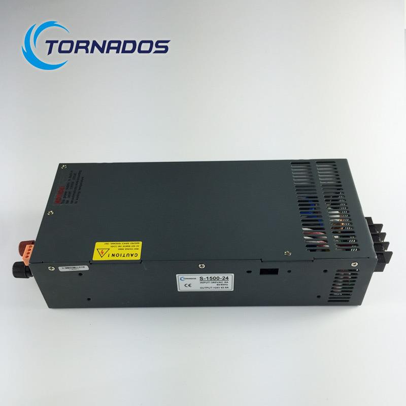 三相电AC380v输入1500W27V55A大功率S-1500-27工控电机开关电源