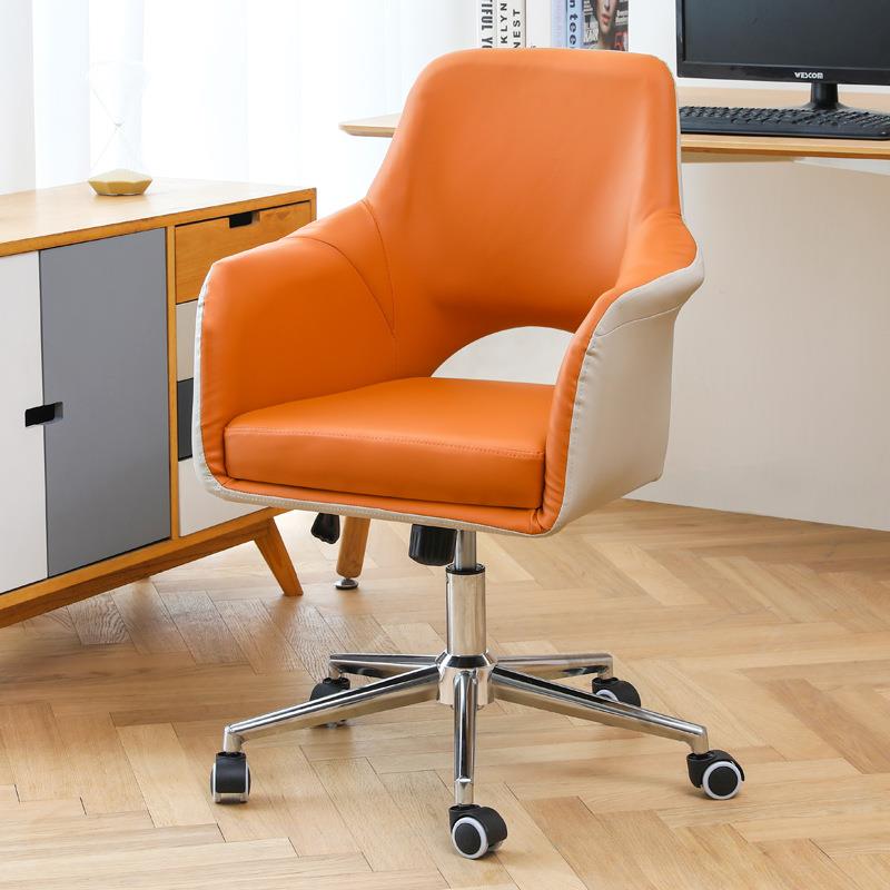 轻奢电脑椅酒店办公椅家用舒适靠背座椅凳子升降旋转椅书桌椅子