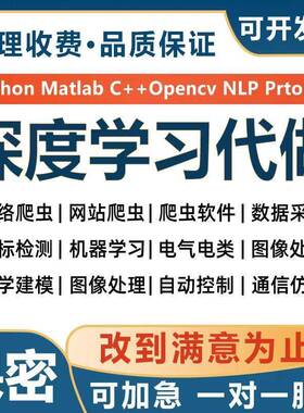 深度学习python代编程matlab代码彷真建模github覆现神经网络代做