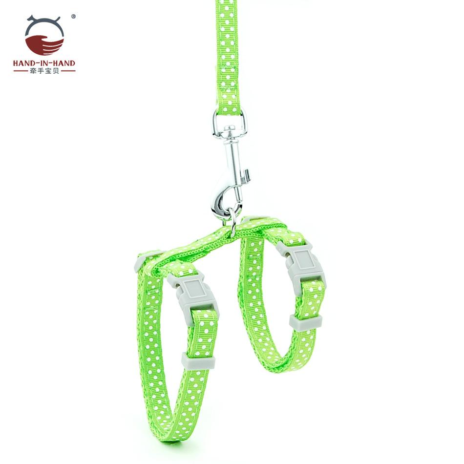 遛猫绳猫咪牵引绳防挣脱小猫链子幼猫绳子成猫工字型外出溜猫链子