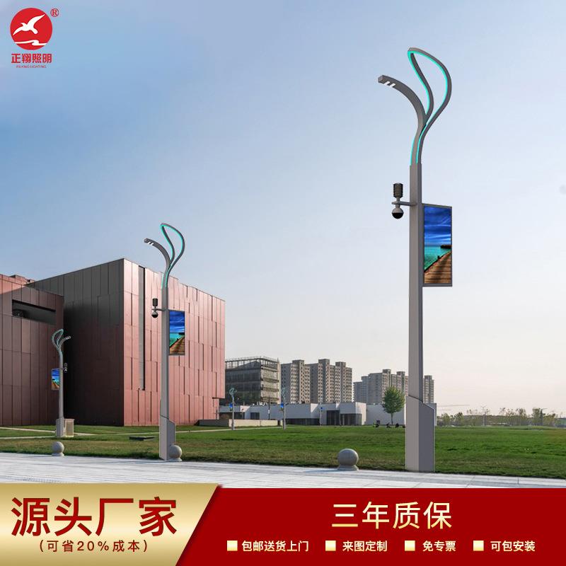 特色景观灯户外大型广场庭院园林智慧路灯多功能景观灯杆带监控