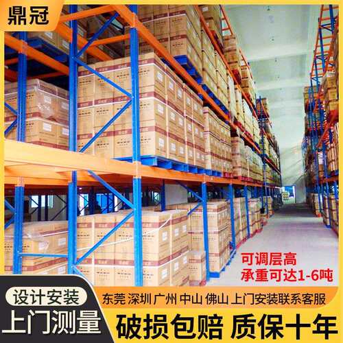 厂家仓库大型重型货架库房仓储多层加厚工厂车间托盘横梁储物