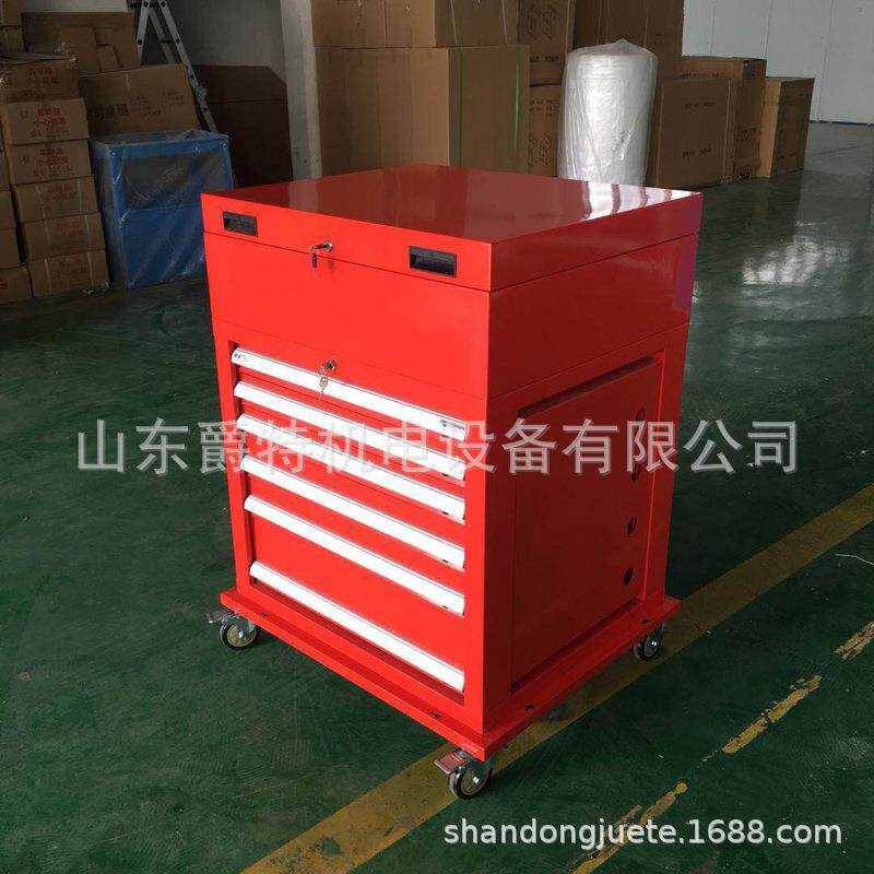 爵特机电数控工具车六抽屉移动车学校技能比赛用车直发现货质保