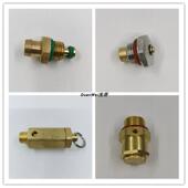 奶茶设备蒸汽开 水奶泡机咖啡机加热器配件平衡阀安全阀泄压排汽