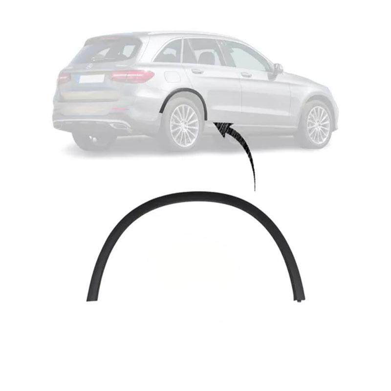 暗莹适用e300C26GLCLC3叶子板后轮前轮饰板轮眉防擦条