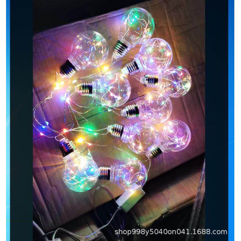 网灯LED灯许愿瓶夜光幸运星塑料灯泡瓶创意瓶摆件瓶漂流瓶子灯串