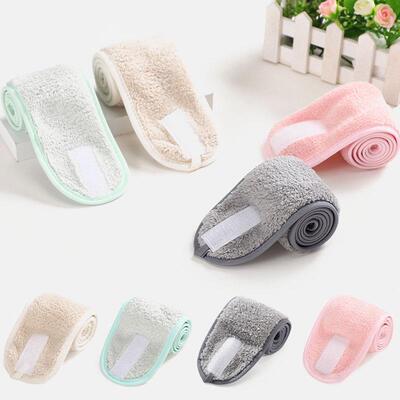 Soft Toweling Hair Accessories Girls Headbands for Face Wash