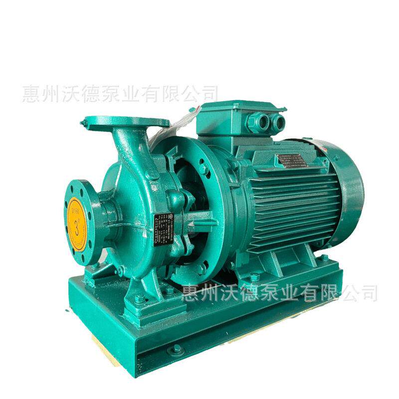 供应卧式管道压泵ISW50-200A-4KW/2 级管道冷冻循环补水泵