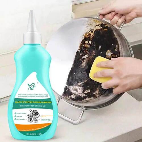 150ml Pots And Pan Cleaner Kitchen Cleaning Black Pot Bottom