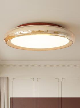 法式卧室灯轻奢高级感中古主卧灯奶油风吸顶灯浪漫婚房灯书房灯具