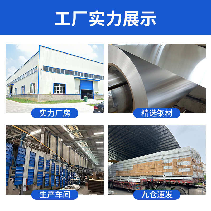 仓储货架轻型中型仓库置物架库房五金展示架子家用阳台储物铁架子