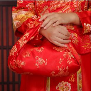 结婚包袱皮一对新娘陪嫁物品包皮婚礼用品大全订婚庆用的红包裹布