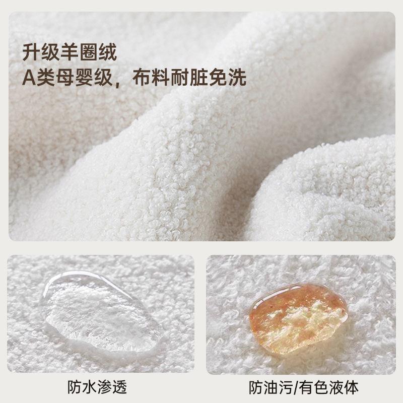 床头靠背泰迪绒雪球家用靠垫卧室奶油加厚榻榻米新款软包靠枕包邮