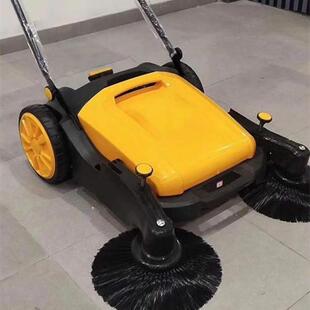 工地扫灰机小型手推式 汽油地坪清扫机混凝土地面灰渣清理机械