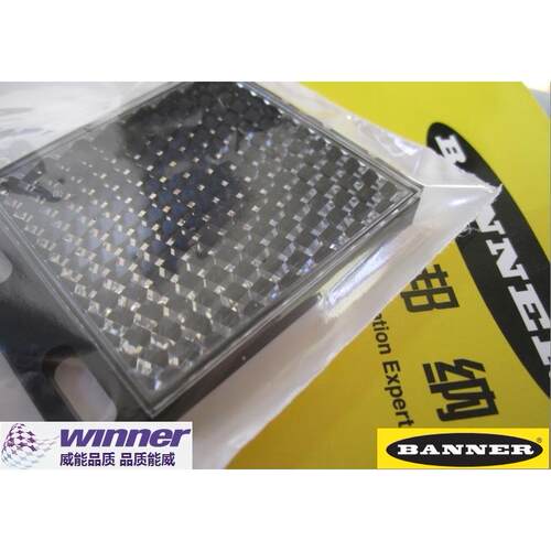BRT-2X2美国BANNER邦纳全新原装正品BRT-2X2反光板反射镜反光镜