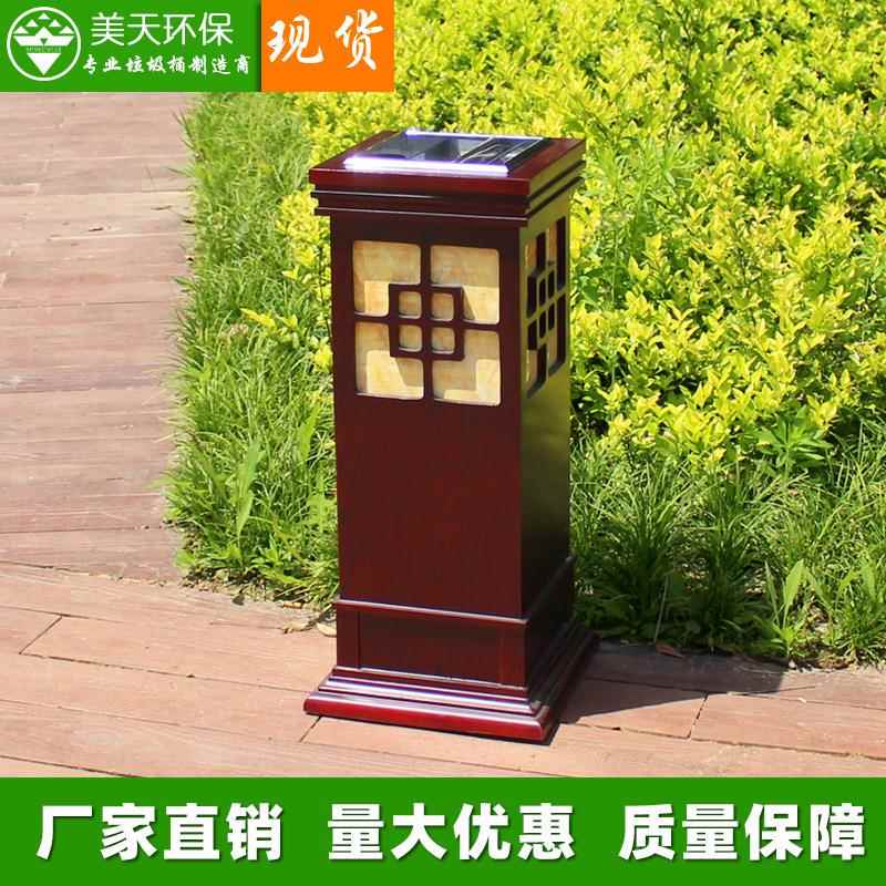 美天工厂创意中式座地烟灰桶大堂酒店宾馆电梯口走廊垃圾桶