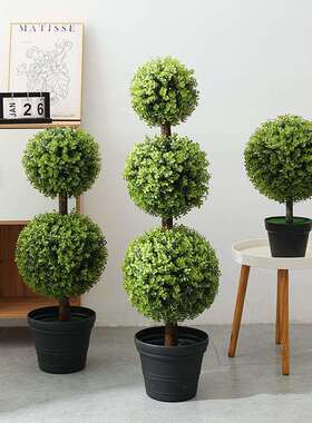 仿真绿植盆栽热销办公室装饰盆栽绿植假树假花卉人造植物树