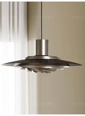 丹麦飞碟饭厅吊灯p376设计师款包豪斯创意个性吧台岛台饭厅餐桌灯