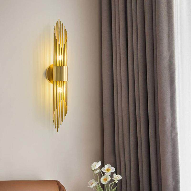 全铜壁灯墙灯卧室床头2026新款楼梯客厅网红轻奢创意玻璃极简氛围