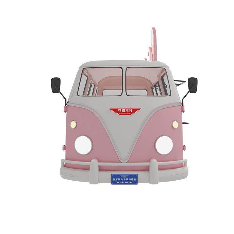 网餐红美陈可移动售卖功车多能商业街户外奶茶咖啡吃美食小车