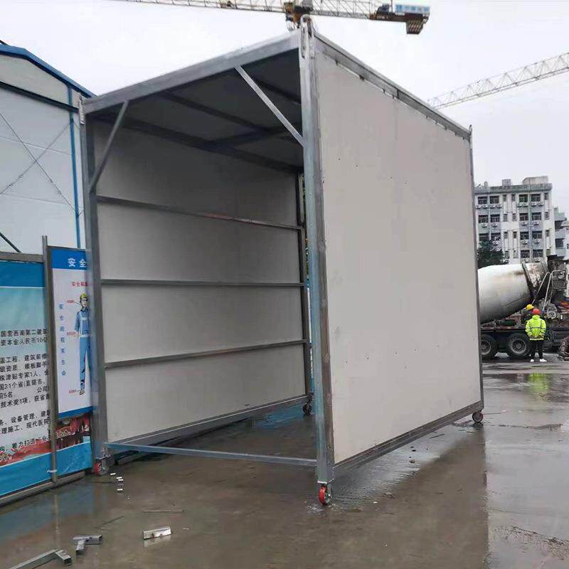 建筑工地室外降噪隔音房钢板隔音房消声室户外简易睡眠仓隔音棚