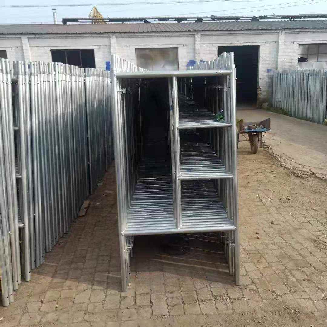 厂家批发镀锌脚手架加厚梯架门型架组合架室内外装修拆卸活动架