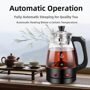 麦卓煮茶器智能蒸汽喷淋式全自动加热保温茶壶养生壶玻璃蒸茶壶