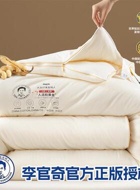 A类母婴级全棉秋李官大豆被纯棉芯HK春被子母奇被加厚保暖冬被棉