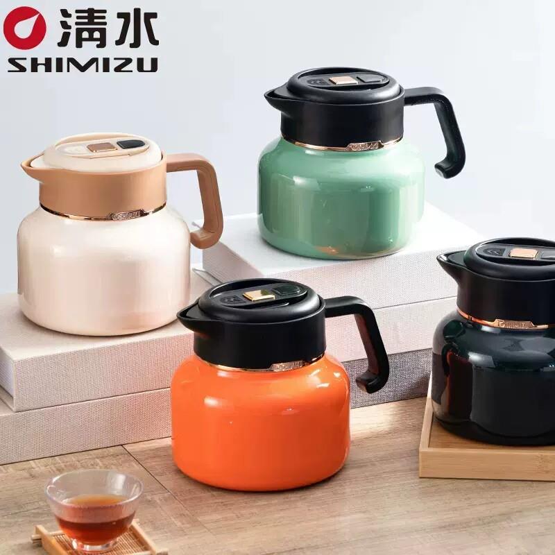 清水保温水壶家用焖茶壶白茶闷泡壶316不锈钢泡茶壶热瓶暧壶6282