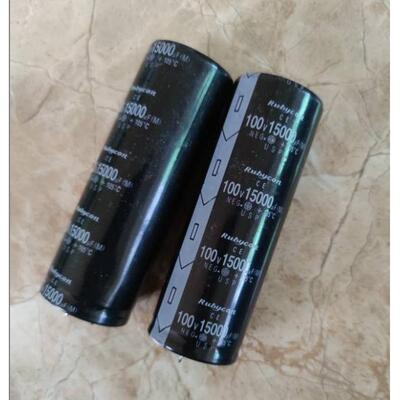 100V15000UF功放音频滤波铝电解电容 体积35*100