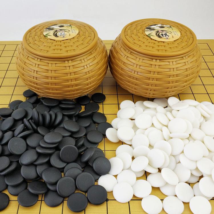 围棋儿童初学者套装五子棋黑白棋子学生成人棋盘少儿送入门云