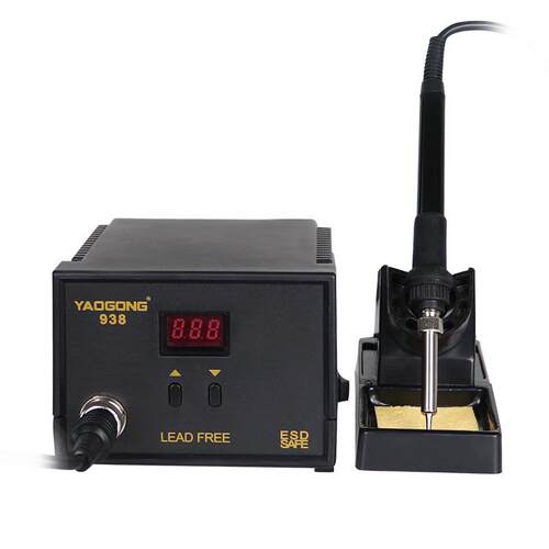 938电烙铁恒温可调数显防静电家用工业焊接烙铁焊台220V110V
