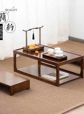 中式用小桌子家飘窗桌小炕桌榻榻米子桌阳小茶几小茶台WKI桌炕几