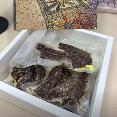 景颇牛肉干 干巴瑞丽德华牛肉干 干巴纯手工炭烤休闲 解馋下酒牛