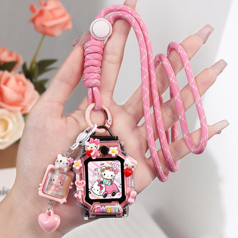 适用小天才电话手表表带挂脖套Z9Z8/Z7/Z6as/Z10/Z5a/D2/D3保护壳