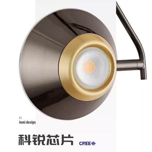 极简FXG卧室书房床廊头吊灯轻奢餐过道走灯现具代简约厅吧台长线