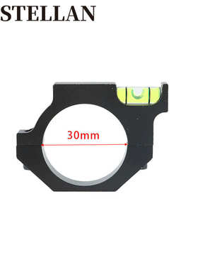 30mm水平仪管夹校准水平泡管夹铝合金瞄镜管夹30mm bubble level