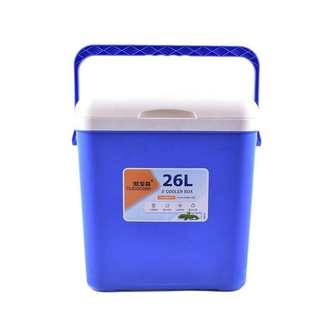 26手提箱家用冷藏箱冰便携式冷车载保鲜升便携保户外保温箱母乳桶