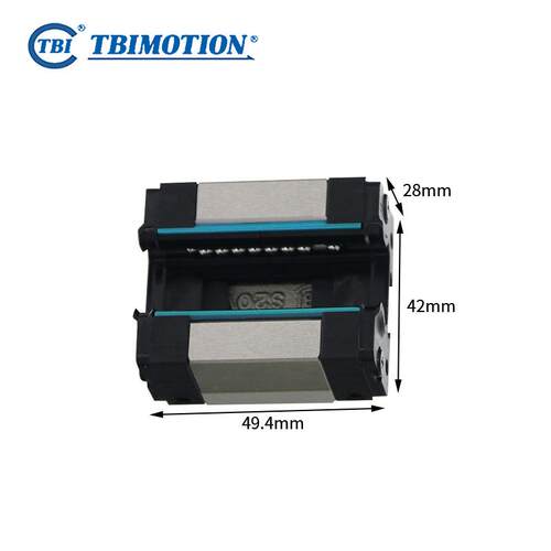 直线滚珠导轨滑块TRS20VS机械手线轨线性导轨滑轨滑块